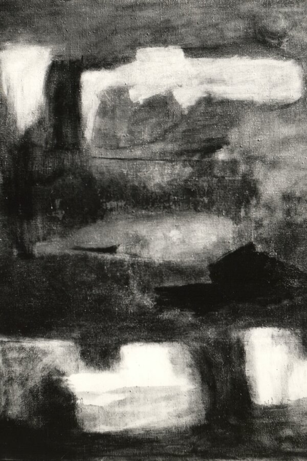 Robert Hliněnský, Návrat, olej 1967, š. 92 cm, v. 100 cm